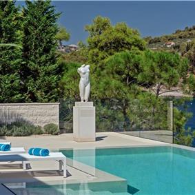 Luxury 6 Bedroom Brac Island Beach Front Villa With Heated Infinity Pool and lift near Sumartin sleeps 12